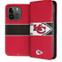 NFL Kansas City Chiefs Zone Block iPhone 15 Pro Folio Case